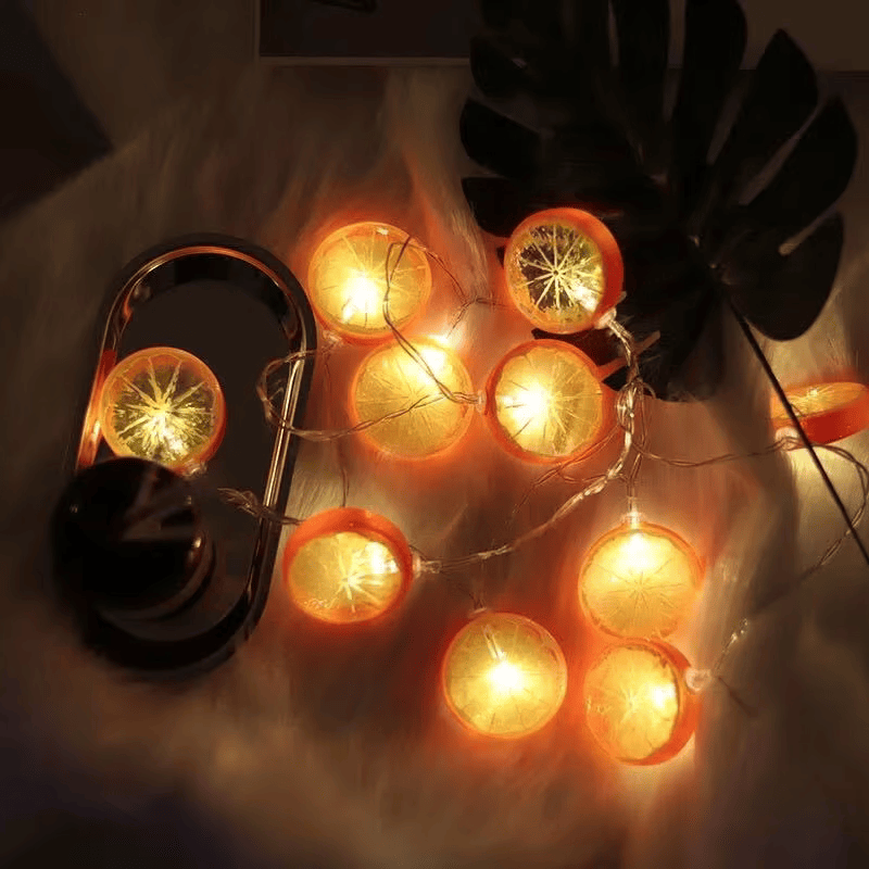 2023 USB Fruit Lemon LED String Lights