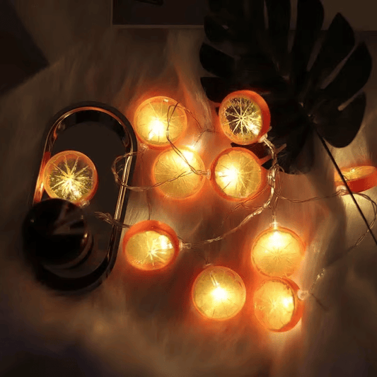 2023 USB Fruit Lemon LED String Lights