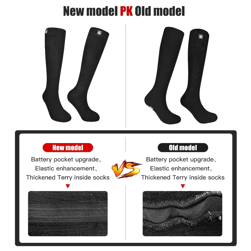 Savior Heat Battery Electric Heated Socks For Men