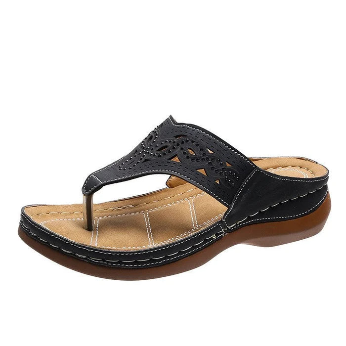 2022 Soft Bottom Massage Orthopedic Flip-Flops - Elly Choice