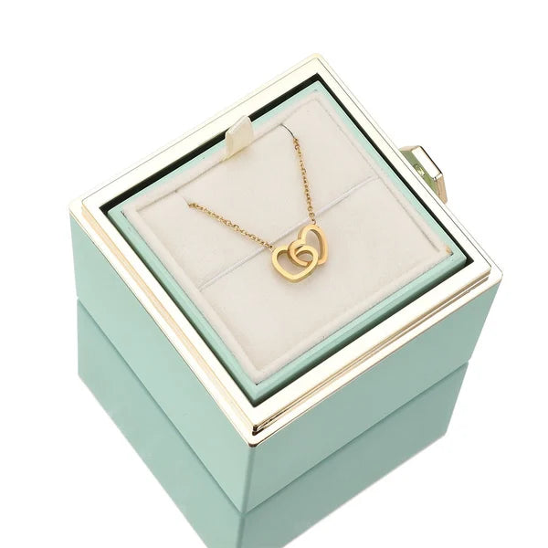Eternal Rose Box With Necklace