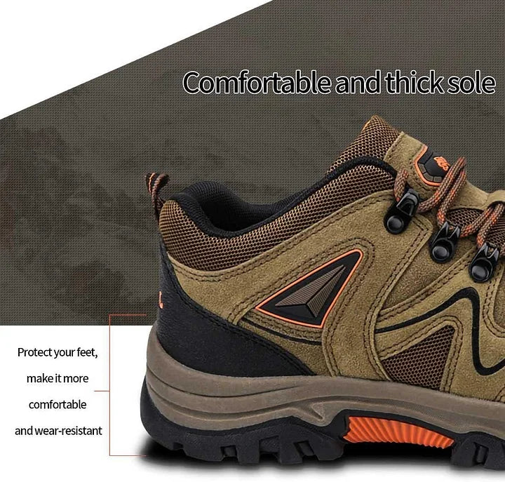 Outdoor LightweiMen'sght Breathable Orthopedic Hiking Shoes Comfortable Trekking Work Shoes For All Season