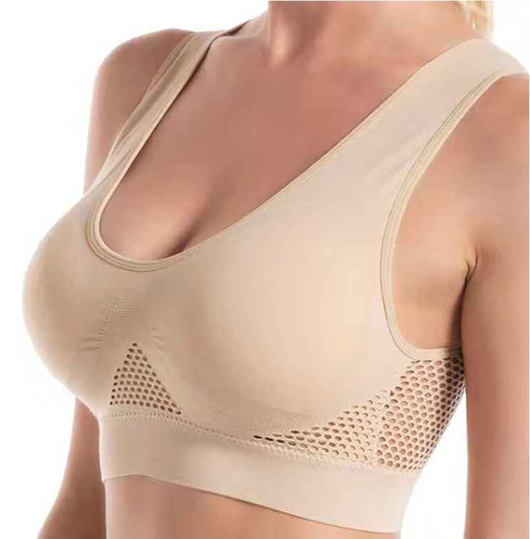 [Plus Size S-6XL] 🔥BUY 1 Get 1 Free 🔥 Women's Breathable Cool Liftup Air Bra - SAVVY LUXE