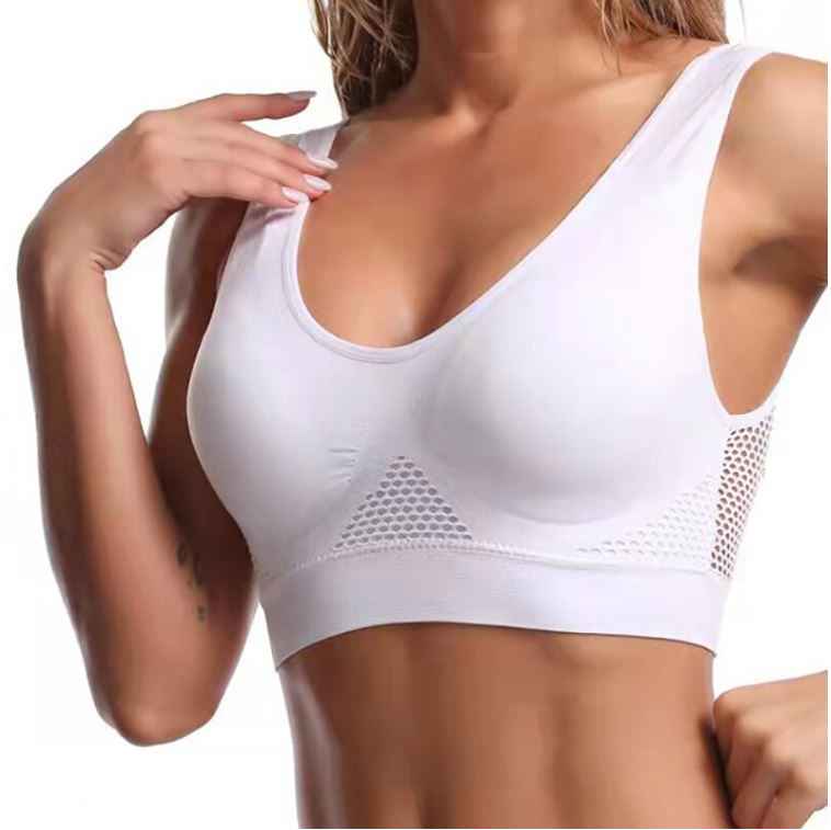 [Plus Size S-6XL] 🔥BUY 1 Get 1 Free 🔥 Women's Breathable Cool Liftup Air Bra - SAVVY LUXE