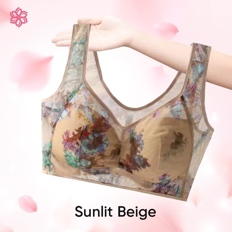 Lace Buttonless Comfortable Bra