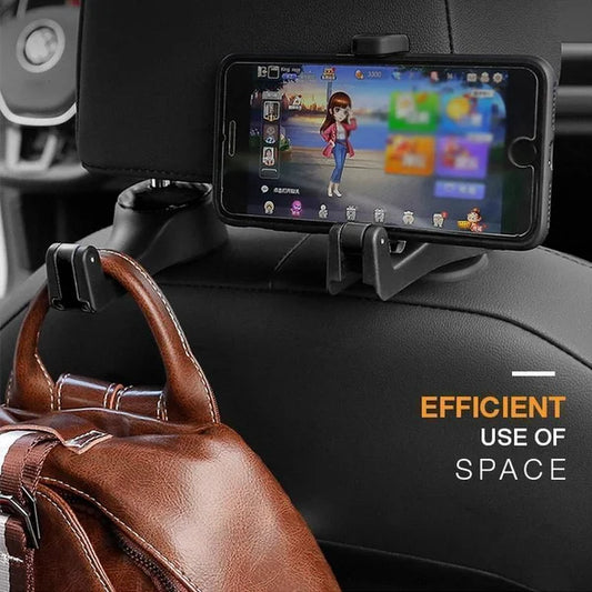 🔥SAVING 65% OFF🔥 2 in 1 Car Headrest Hidden Hook