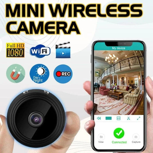 🎁 Mini 1080p HD Wireless Magnetic Security Camera