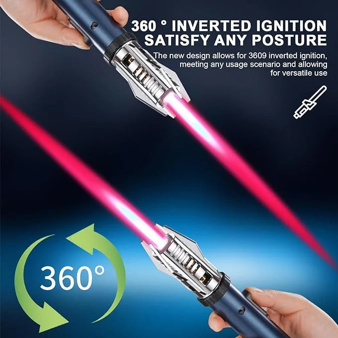 💥Camping Outdoor Windproof Straight Flame Lighter💥