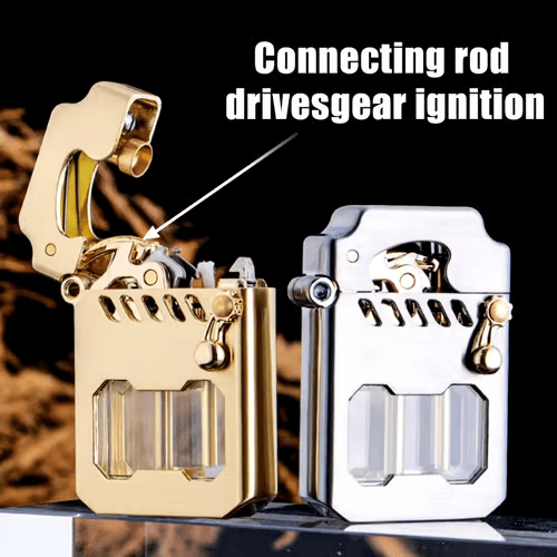 Mecha Metal Rocker Lighter