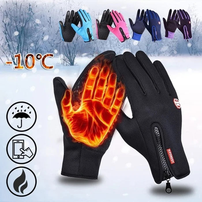 [Premium Warm Thermal Gloves For Cycling Running Driving]