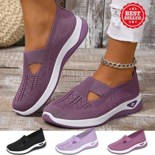 [#1 Trending 2024] PREMIUM [Women's Woven Orthopedic Breathable Soft Shoes (SALE 70% OFF)