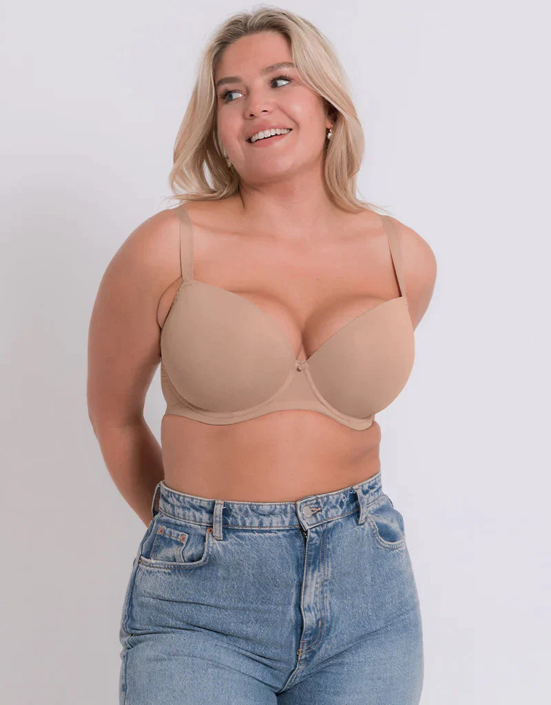 Smoothie T-Shirt Plunge Latte