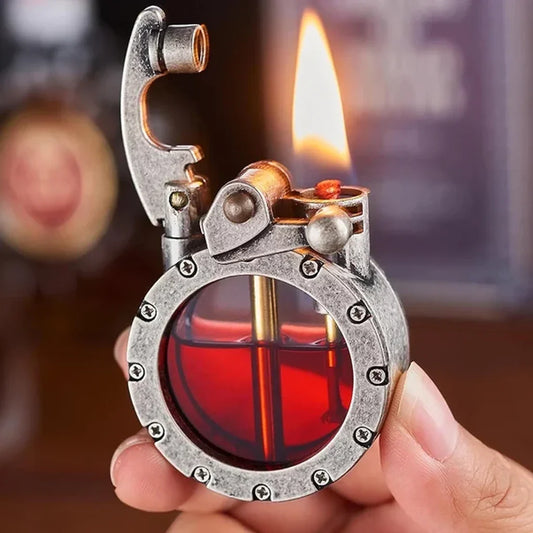 Vintage Transparent Kerosene Lighter