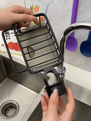 Multi-Functional Kitchen Sink Organizer and Draining Rack