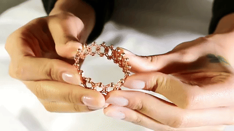 Viral 2-in-1 Adjustable Ring Bracelet – Convertible Magic Jewelry
