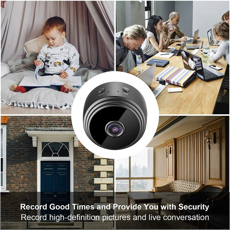 🎁 Mini 1080p HD Wireless Magnetic Security Camera