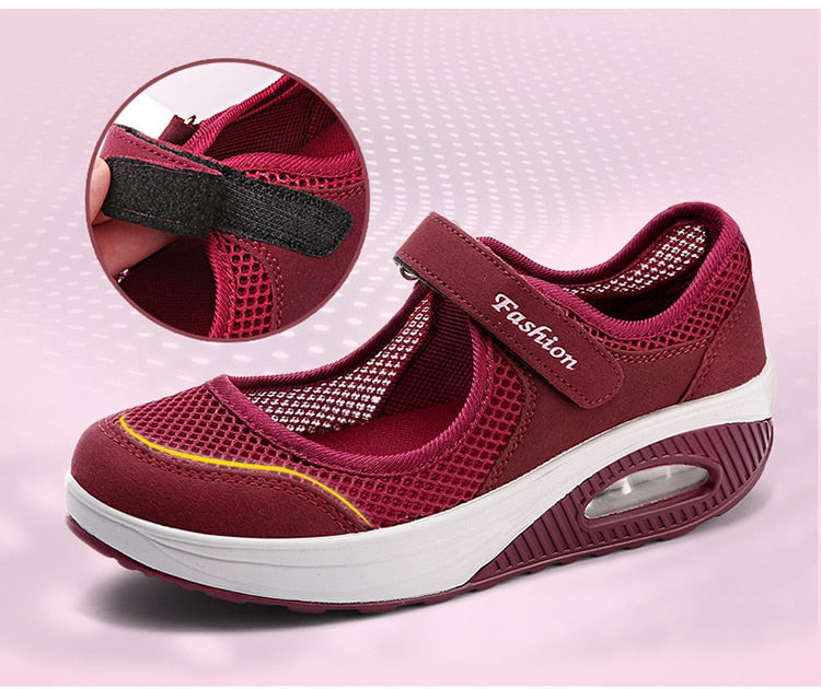 azfleek Orthopedic Sandals Women Comfortable Air Cushion Working Nurse Shoes