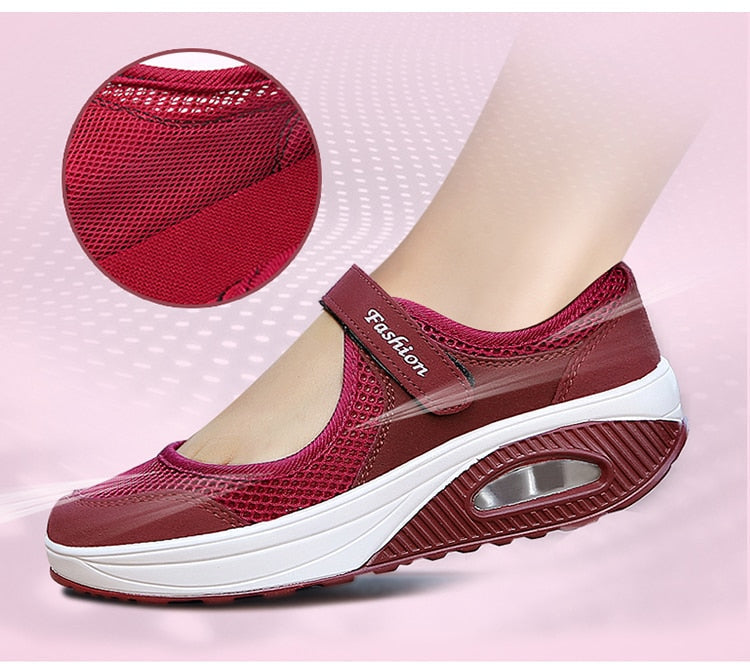 azfleek Orthopedic Sandals Women Comfortable Air Cushion Working Nurse Shoes