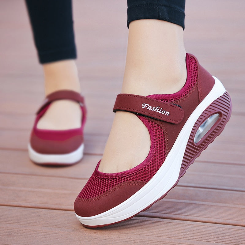 azfleek Orthopedic Sandals Women Comfortable Air Cushion Working Nurse Shoes