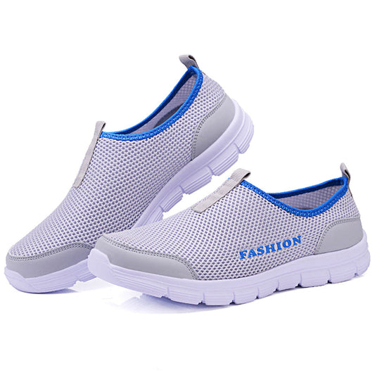 azfleek Slip-on Shoes Women Aqua Shoes Mesh Lightweight Quick-Drying Slip-On Sneakers