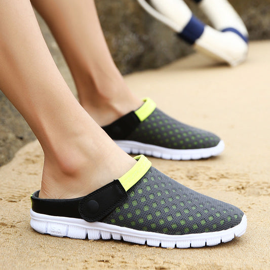 azfleek Sandals Unisex Summer Mesh Sandals Lightweight Breathable Outdoor Sneakers