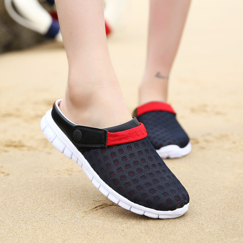 azfleek Sandals Unisex Summer Mesh Sandals Lightweight Breathable Outdoor Sneakers
