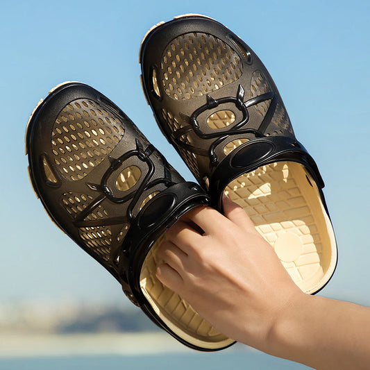 azfleek Sandals Men Summer Slippers Outdoor Beach Water Sandals
