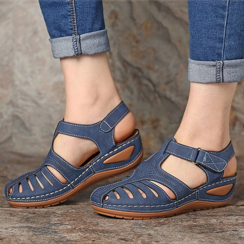 azfleek Orthopedic Sandals Premium Orthopedic Women Platform Walking Sandals