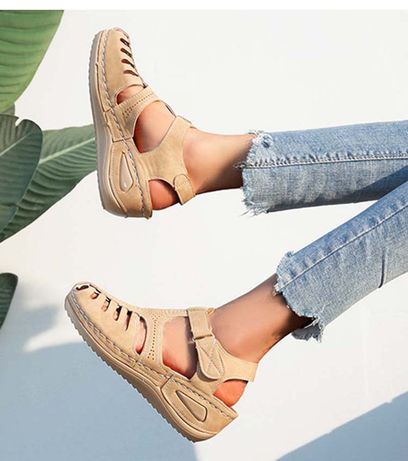 azfleek Orthopedic Sandals Premium Orthopedic Women Platform Walking Sandals