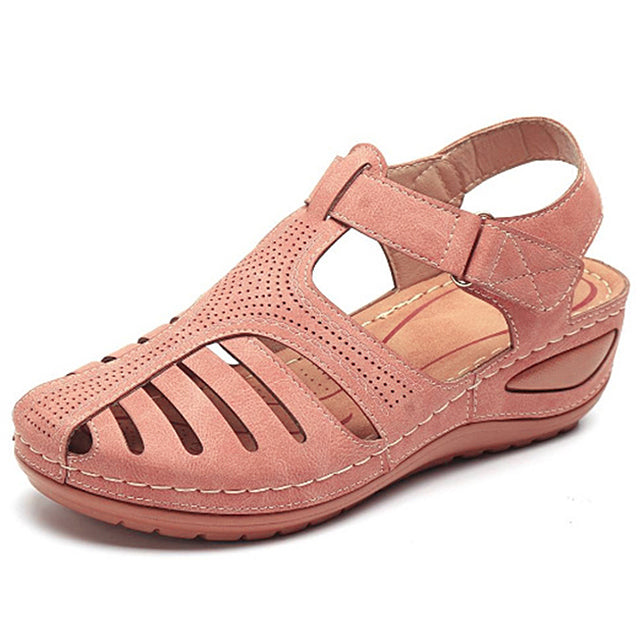 azfleek Orthopedic Sandals Premium Orthopedic Women Platform Walking Sandals Pink / 10.5