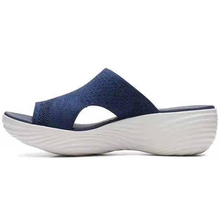 azfleek Orthopedic Sandals Women Casual Beach Slides Orthopedic Stretch Orthotic Sandals