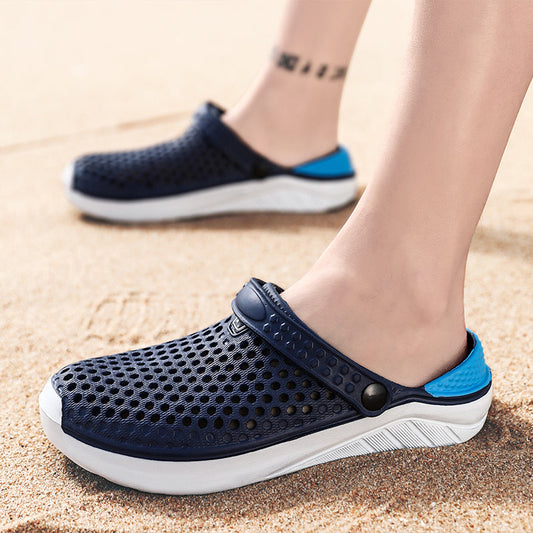 azfleek Sandals Unisex Summer Beach Sandals Lightweight Anti-Slip Clogs