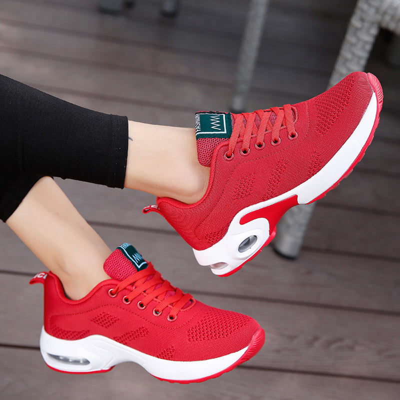 azfleek Lace-up Shoes Women Running Shoes Breathable Outdoor Lightweight Sports Shoes