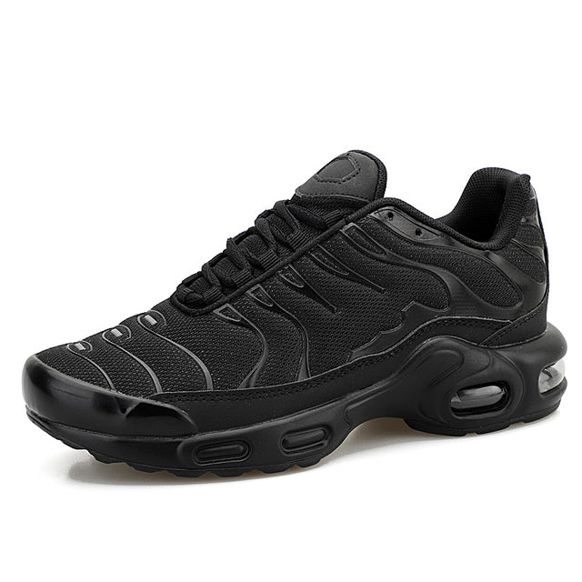 azfleek Lace-up Shoes Women Air Cushion Shoes Fashion Multicolor Sneakers Black / 5