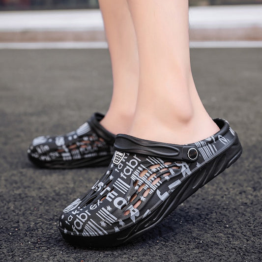 azfleek Sandals Unisex Breathable Slippers Sandals Outdoor Fashion Casual Clogs