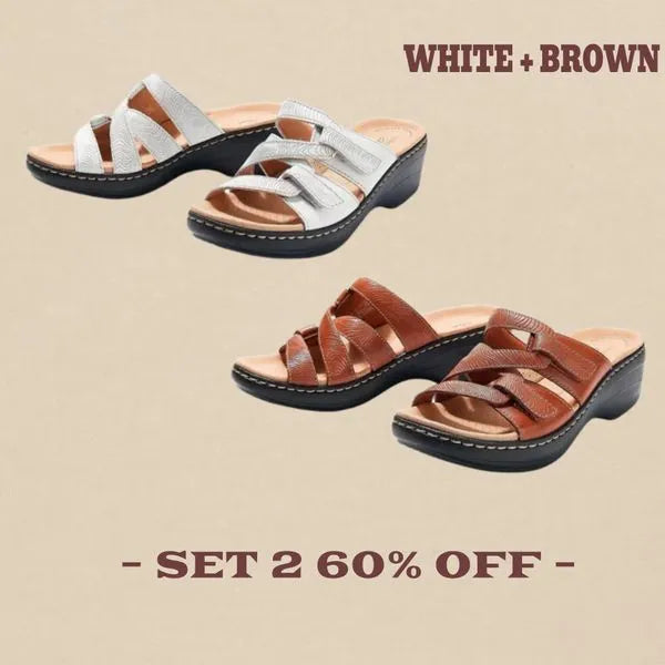 2024 Women's Comfortable Wedge Orthopedic Sandals