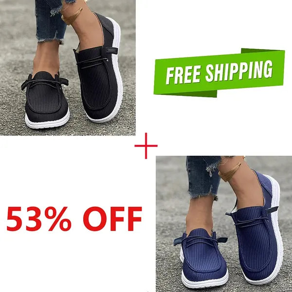 🔥LAST DAY 70% OFF - Women's Casual Breathable Canvas Sneakers