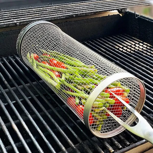 HOT SALE 49% OFF 🔥 Rolling Grilling Basket