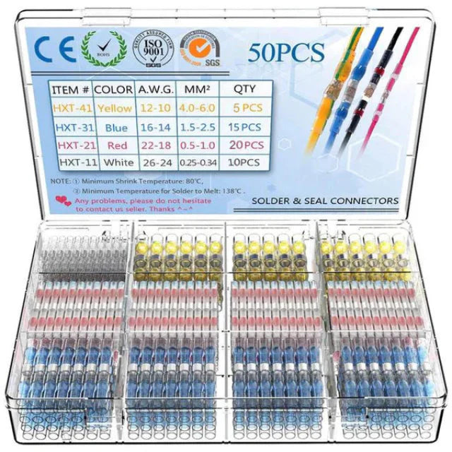 SOLDERSTICK WATERPROOF SOLDER WIRE CONNECTOR KIT